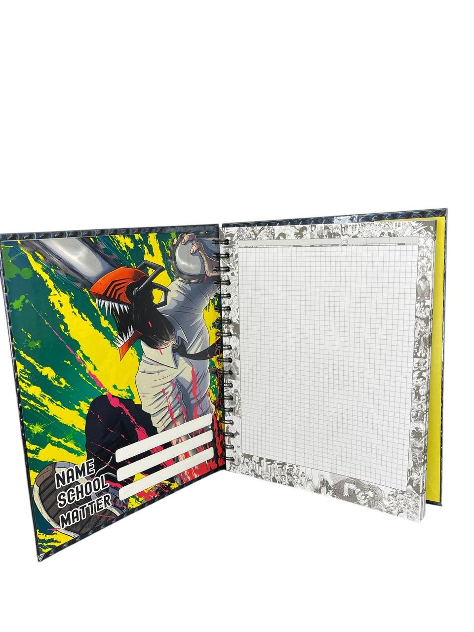 Cuadernos Argollados Pochita 1.0 Chainsaw Man - Imagen 4