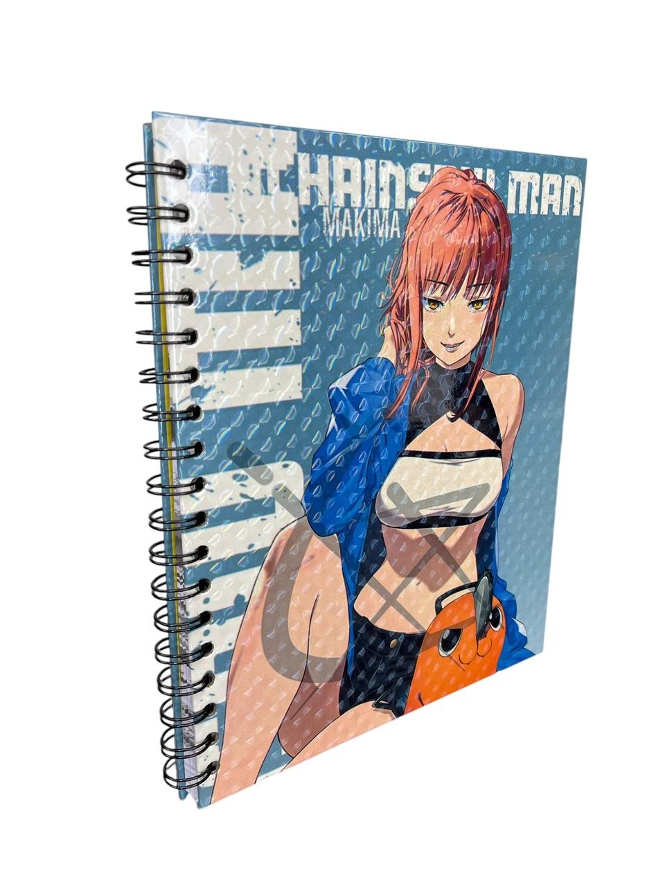 Cuadernos Argollados Makima Chainsaw Man
