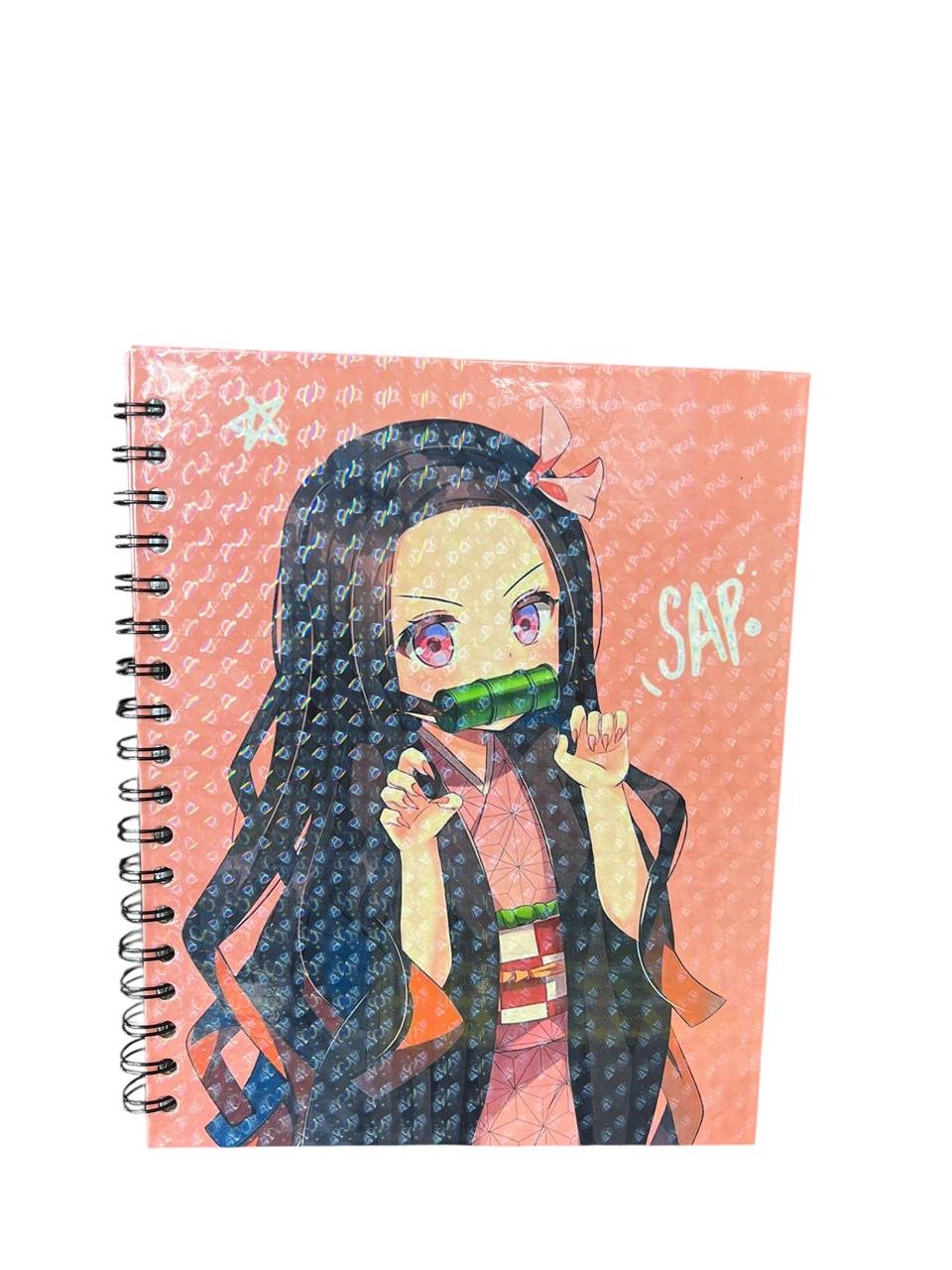 Cuadernos Argollado Una Materia Nezuko Demon Slayer - Imagen 2