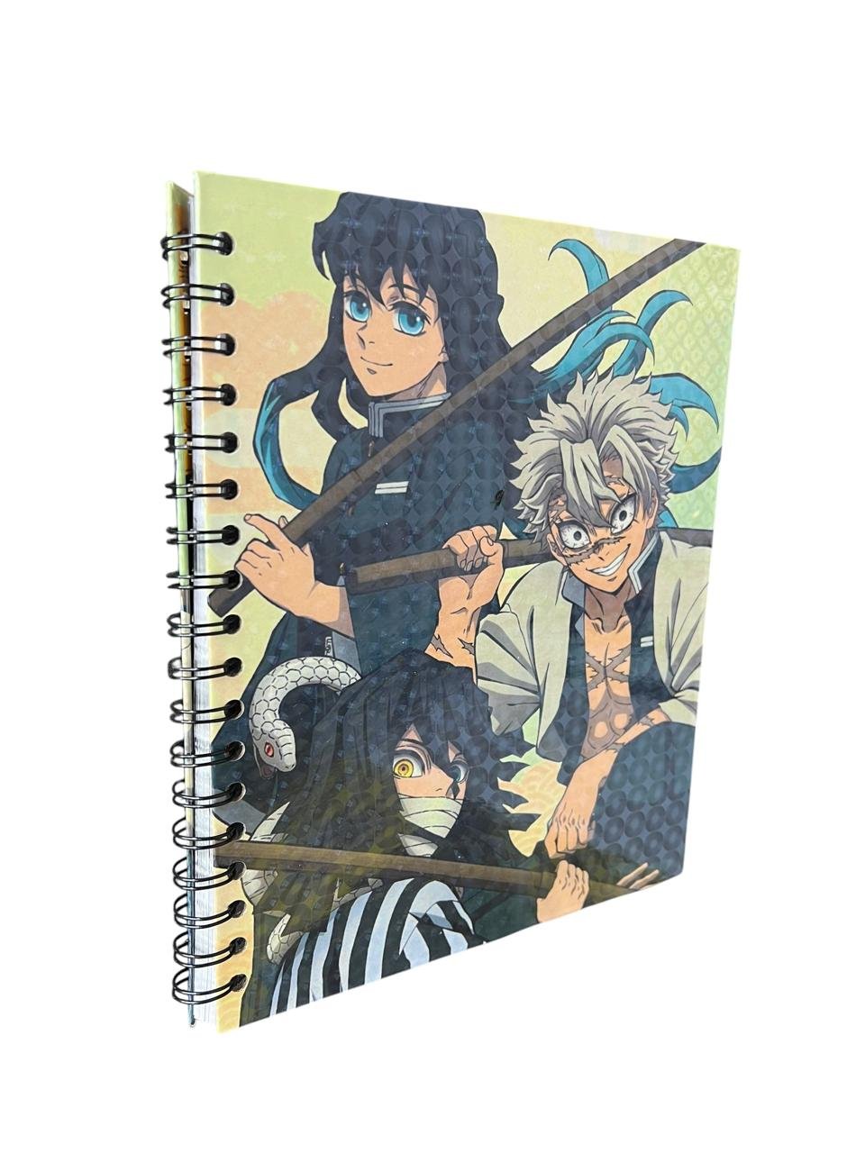 Cuaderno Argollado Una Materia Sanemi - Tokito - Obanai Demon Slayer