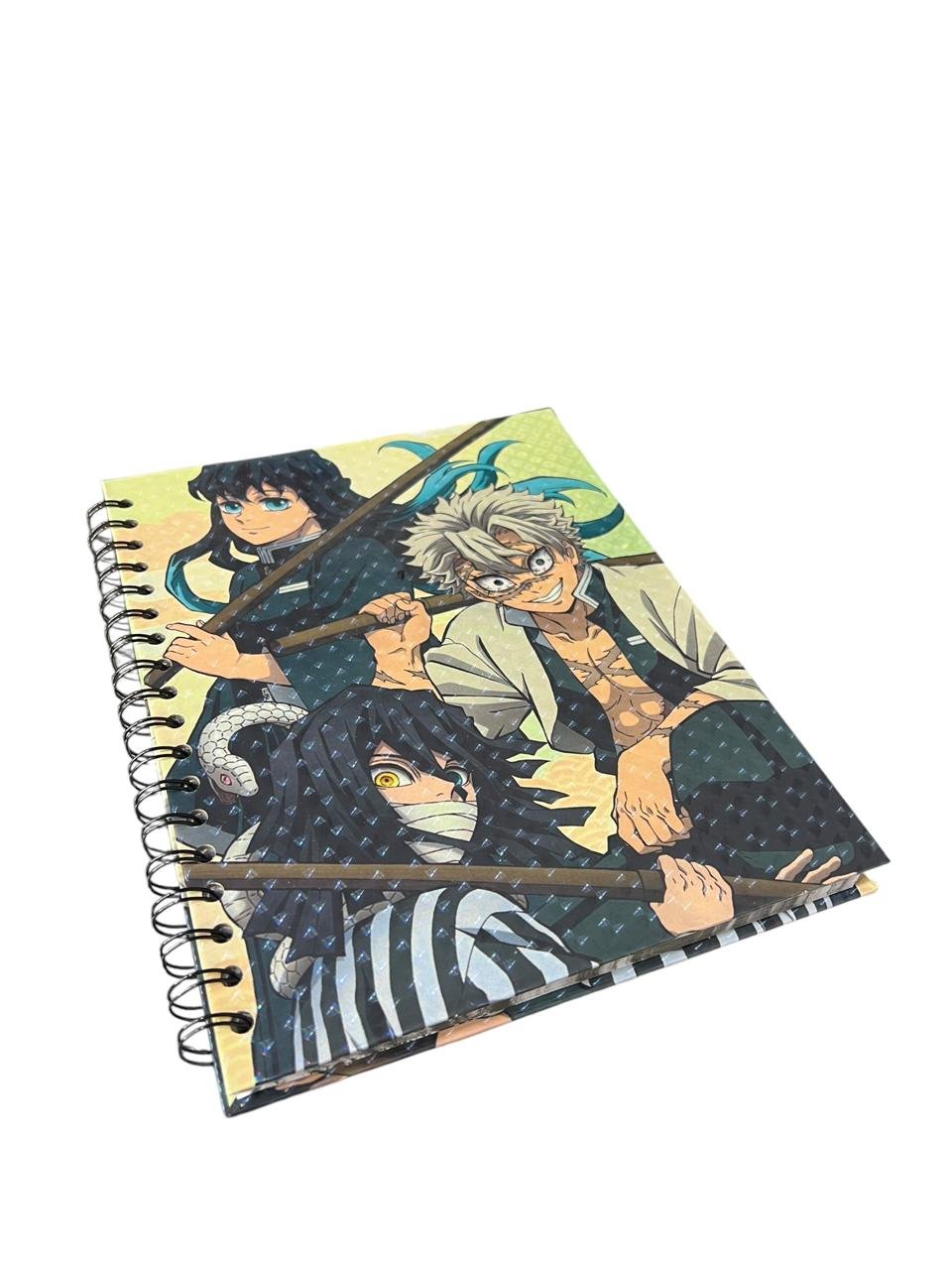 Cuaderno Argollado Una Materia Sanemi - Tokito - Obanai Demon Slayer - Imagen 3