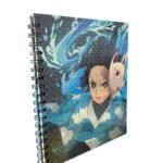 Cuaderno Argollado Una Materia Respiración del Agua Demon Slayer