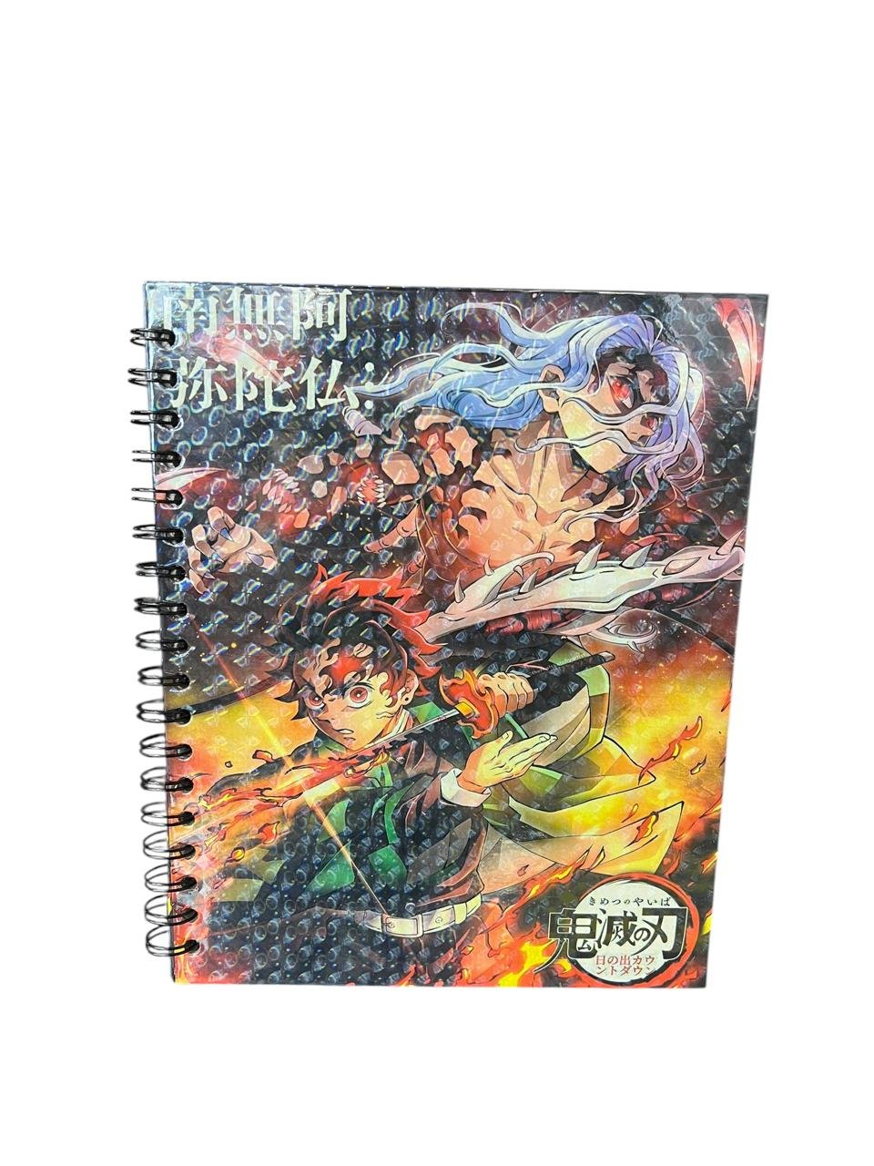 Cuaderno Argollado Una Materia Muzan & Tanjiro Demon Slayer - Imagen 2