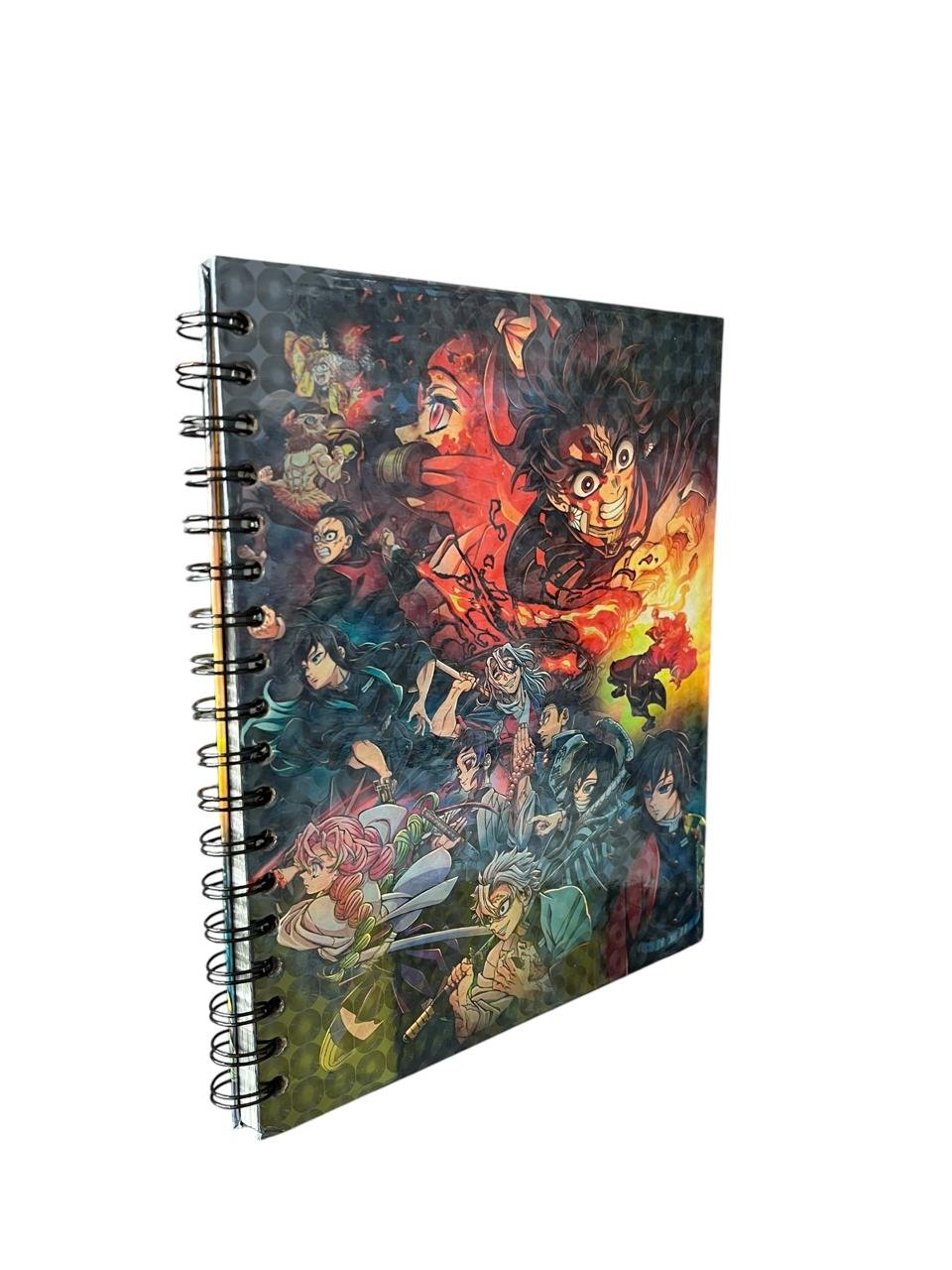 Cuaderno Argollado Una Materia Personajes Demon Slayer