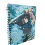 Cuaderno Argollado Una Materia Respiración de la Niebla Demon Slayer