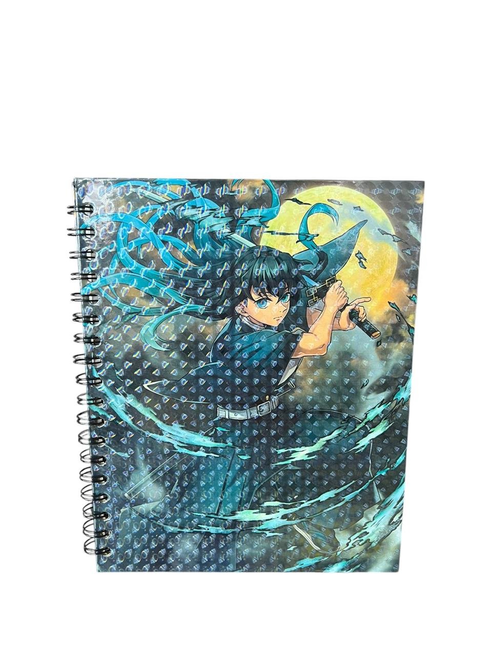 Cuaderno Argollado Una Materia Tokito Luna Demon Slayer - Imagen 5