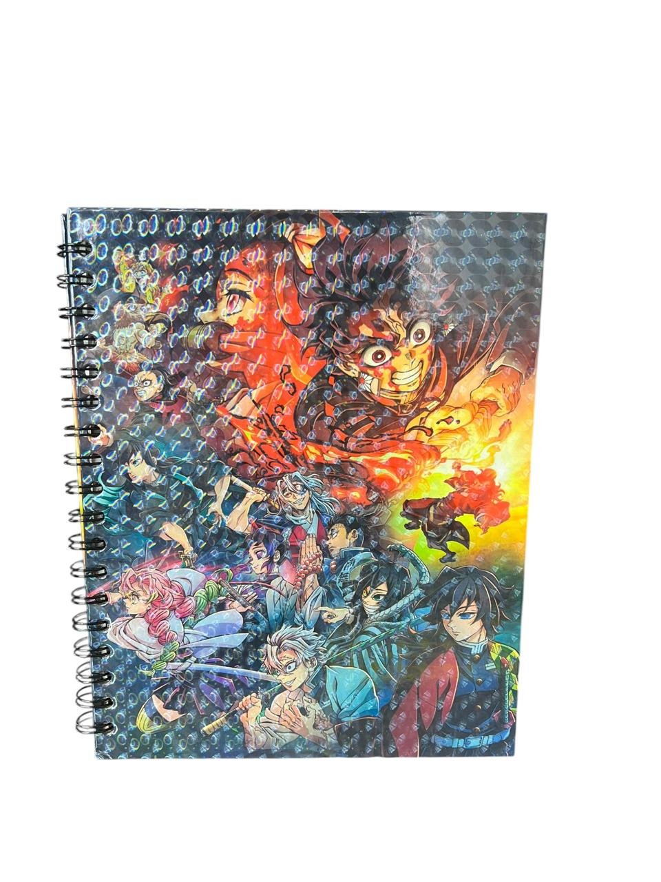Cuaderno Argollado Una Materia Personajes Demon Slayer - Imagen 2