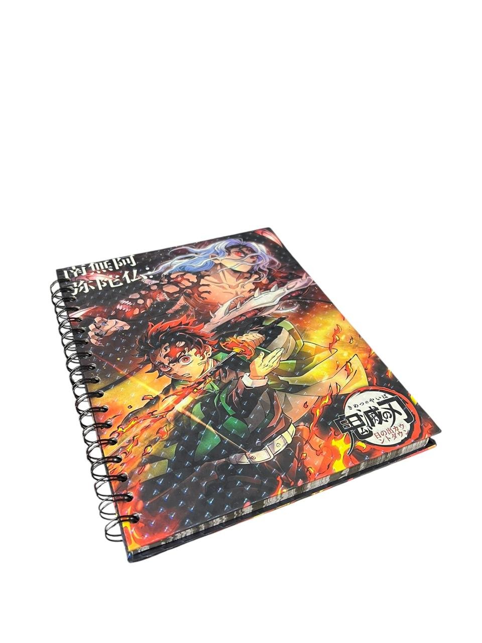Cuaderno Argollado Una Materia Muzan & Tanjiro Demon Slayer - Imagen 5