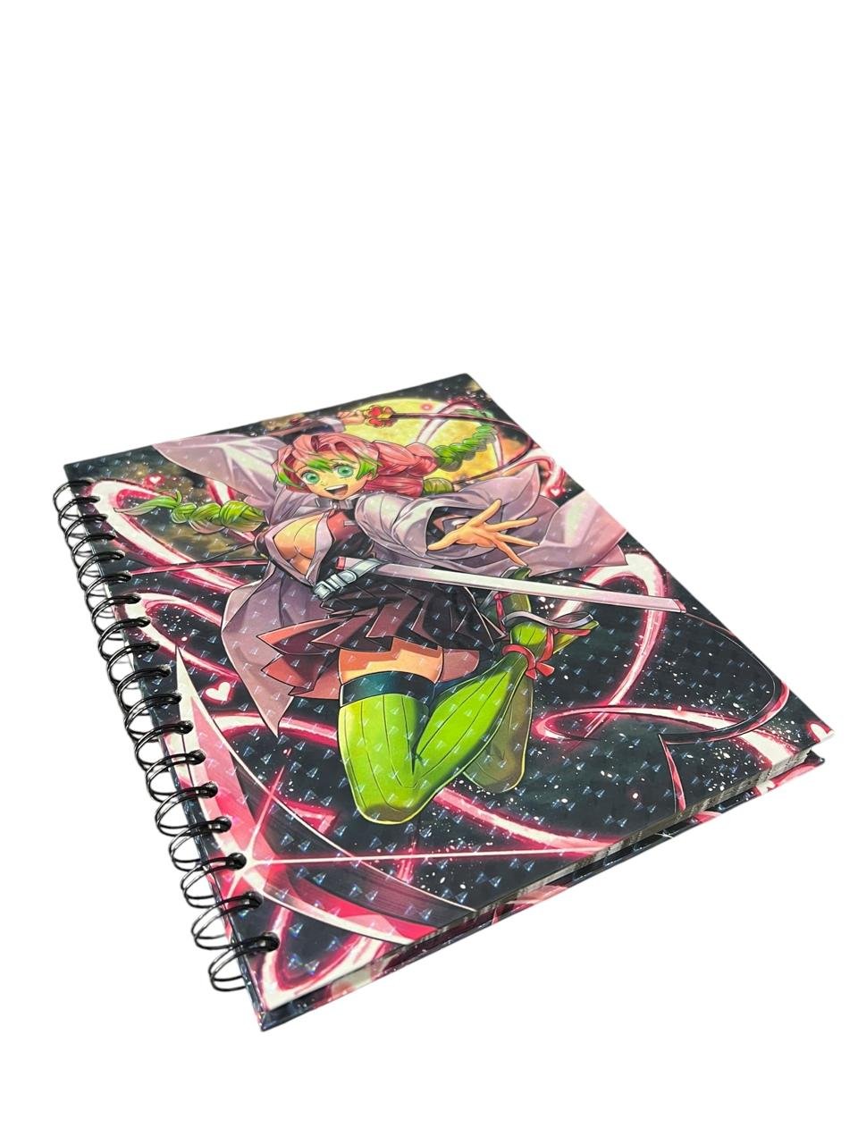 Cuaderno Argollado Una Materia Mitsuri Demon Slayer - Imagen 3