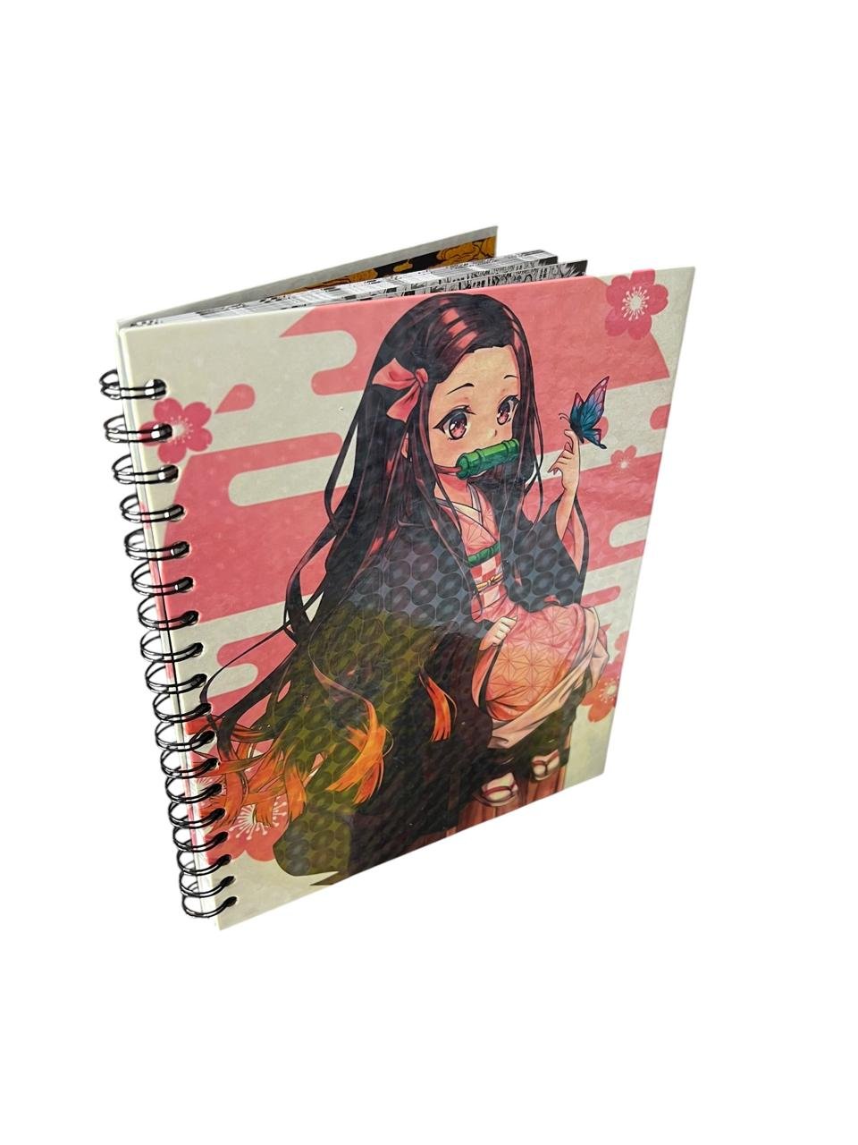 Cuaderno Argollado Una Materia Nezuko Niña Demon Slayer - Imagen 2
