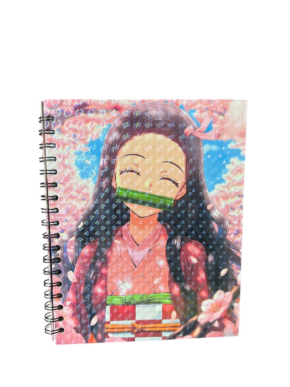 Cuaderno Argollado Una Materia Nezuko Feliz Demon Slayer - Imagen 5