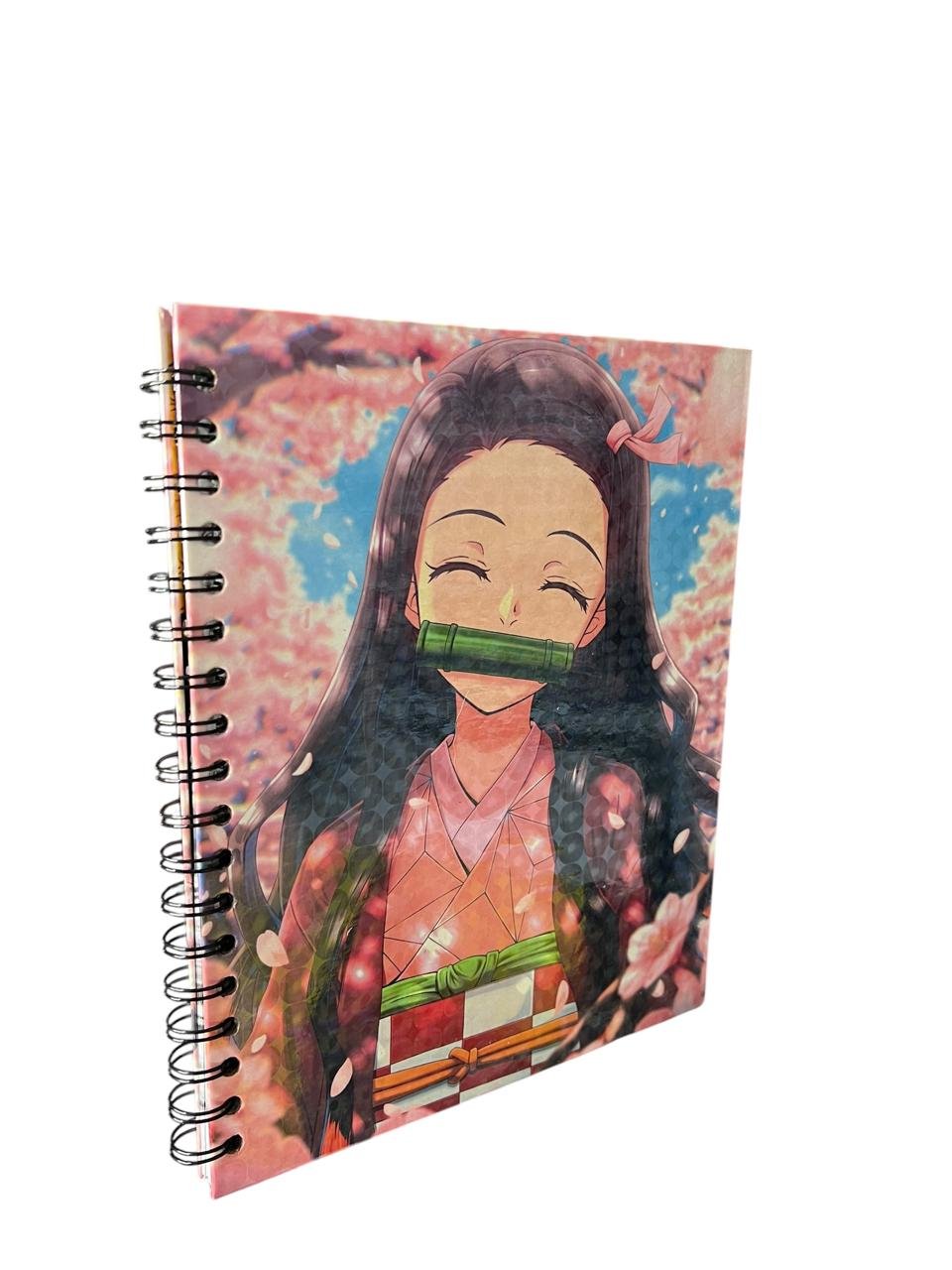Cuaderno Argollado Una Materia Nezuko Feliz Demon Slayer