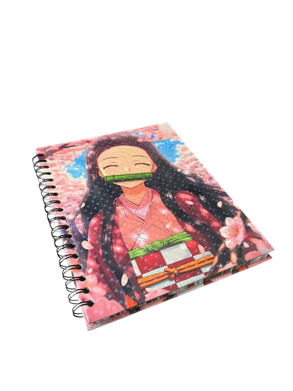 Cuaderno Argollado Una Materia Nezuko Feliz Demon Slayer - Imagen 7