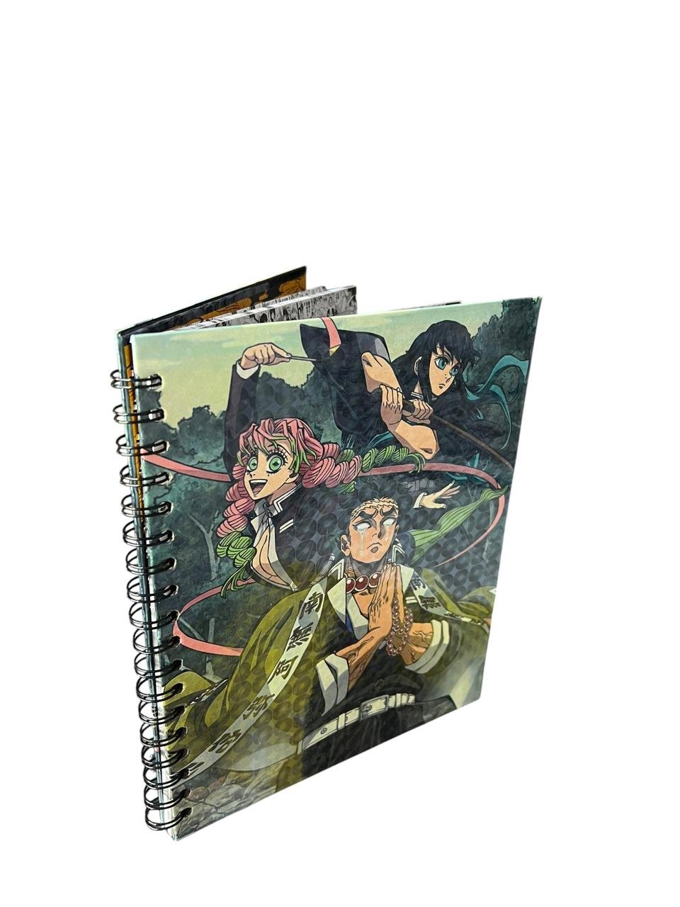 Cuaderno Argollado Una Materia Mitsuri-Tokito- Gyomei Demon Slayer - Imagen 3