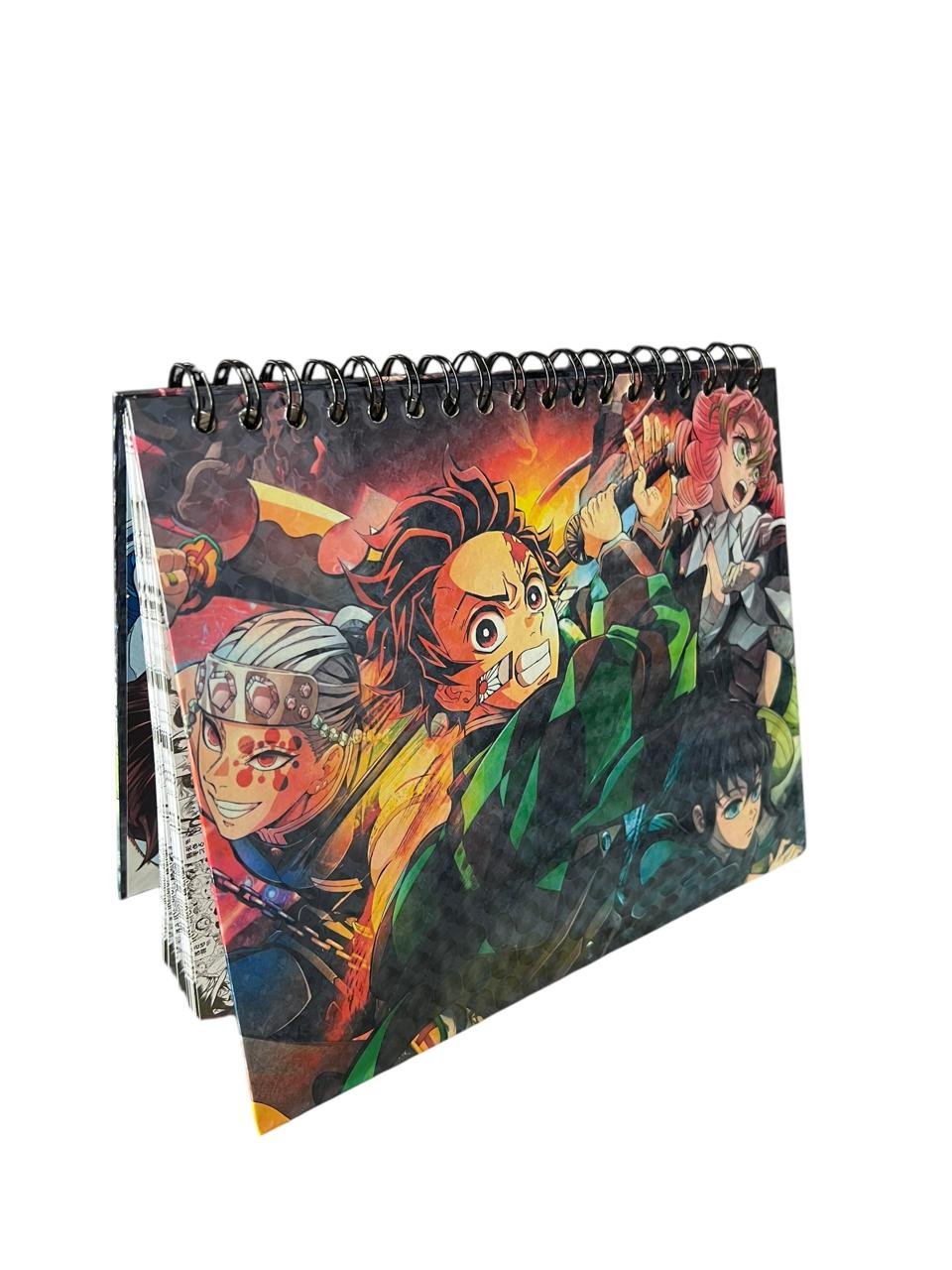Cuaderno Argollado Una Materia Personajes 5 Demon Slayer