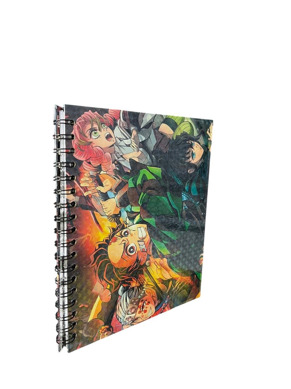 Cuaderno Argollado Una Materia Personajes 5 Demon Slayer - Imagen 6