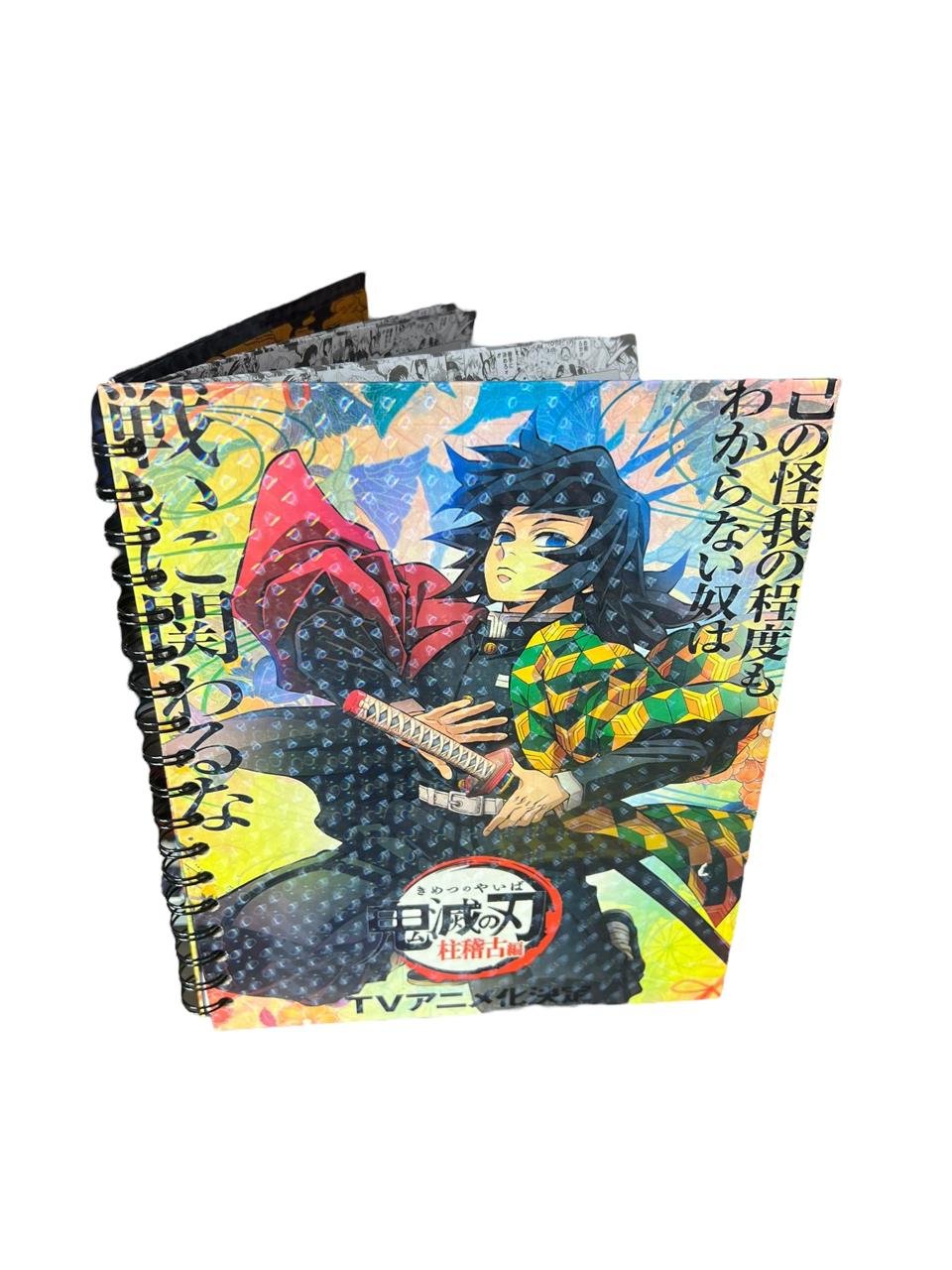 Cuaderno Argollado Una Materia Tomioka Demon Slayer - Imagen 5