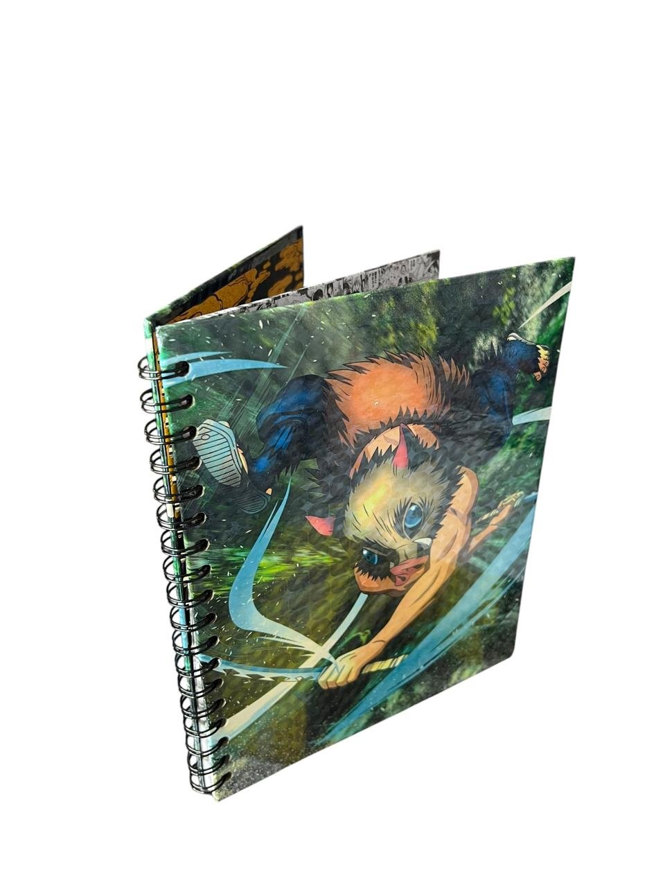 Cuaderno Argollado Una Materia Inosuke Respiracion De La Bestia Demon Slayer - Imagen 3