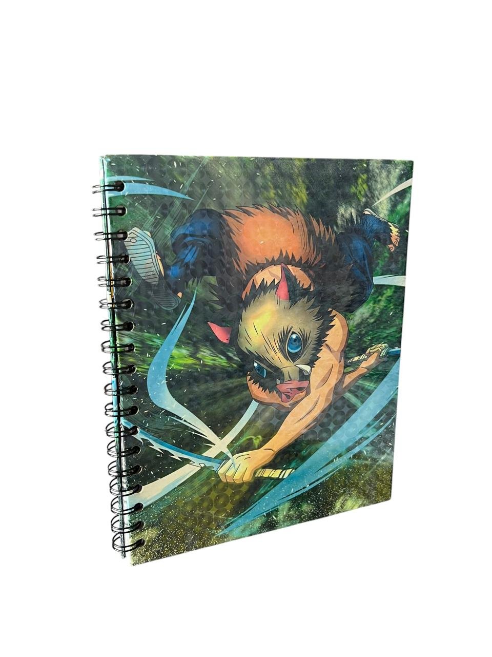 Cuaderno Argollado Una Materia Inosuke Respiracion De La Bestia Demon Slayer