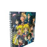 Cuaderno Argollado Una Materia Personajes Sailor Moon