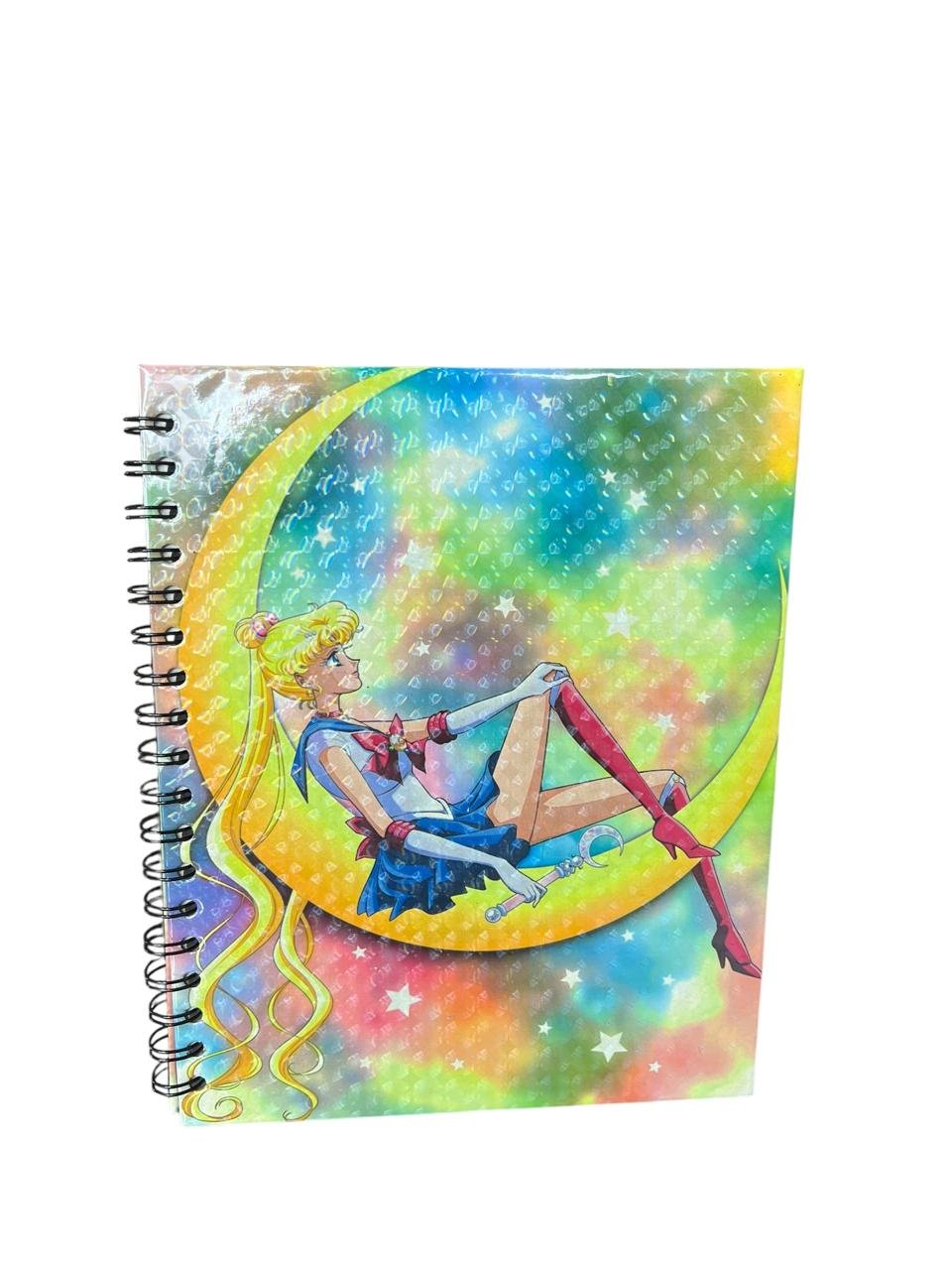 Cuaderno Argollado Una Materia Usagi Tsukino Luna Sailor Moon - Imagen 3