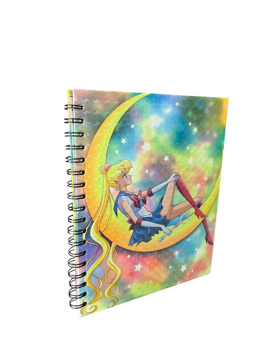 Cuaderno Argollado Una Materia Usagi Tsukino Luna Sailor Moon