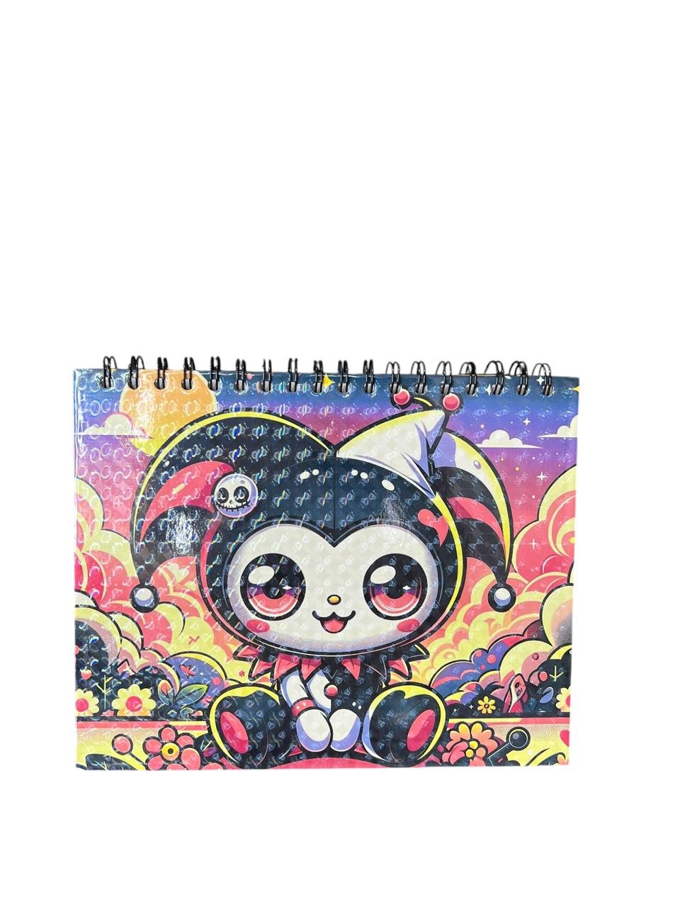 Cuaderno Argollado Una Materia Kuromi Kawaii Sanrio - Imagen 4