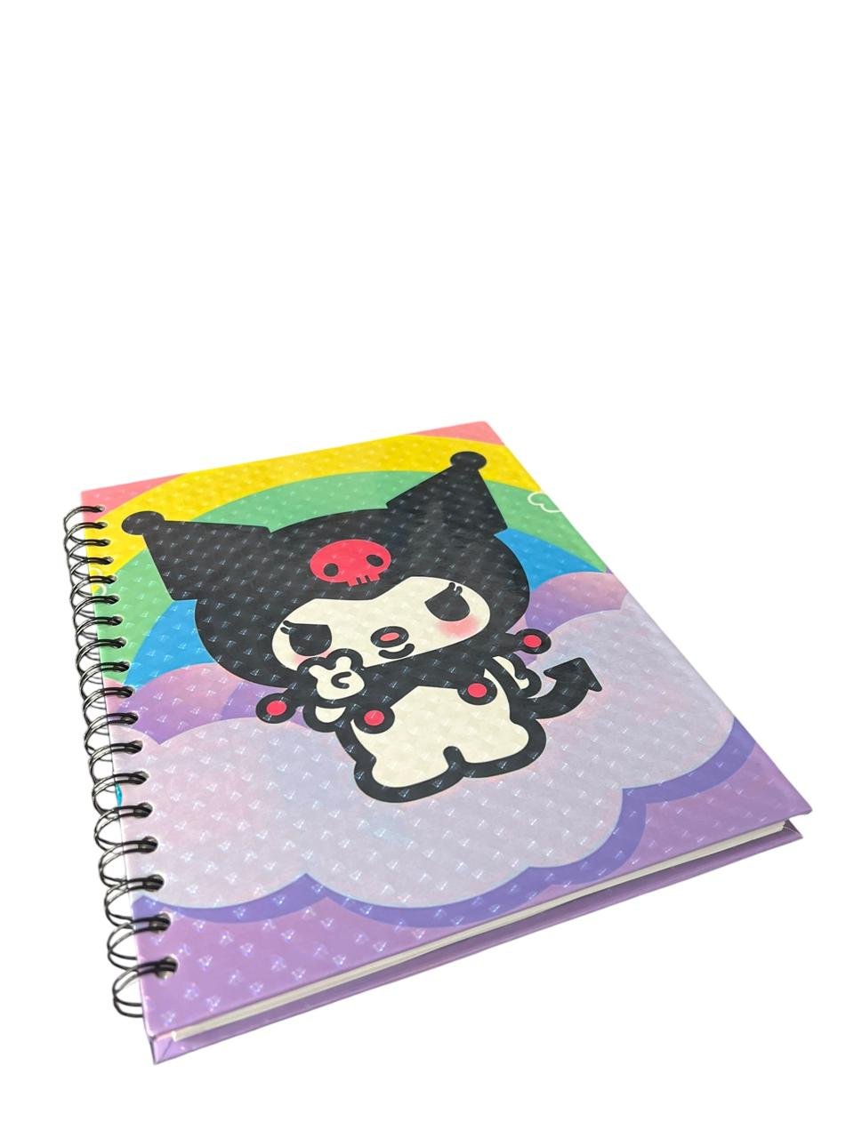 Cuaderno Argollado Una Materia Kuromi Arcoíris Sanrio - Imagen 3