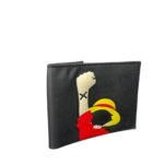 Billetera Goma Luffy Negra One Piece