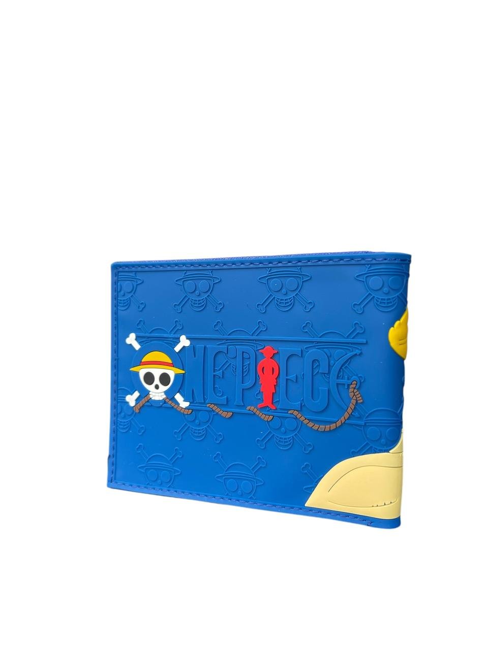 Billetera Goma 3D Luffy Azul One Piece - Imagen 2