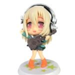 Mini Figura Muñeca Super Sonico Guitarra 8,5cm