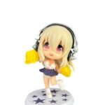 Mini Figura Muñeca Super Sonico Porrista 8,5cm