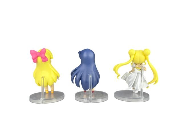 Figuras Coleccionables Sailor Moon Tapa Transparente 7cm - Imagen 3