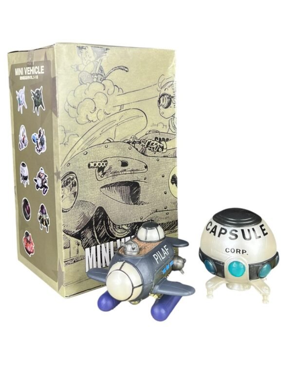 Figuras X2 Capsule Goku viajó a Namek y Pilaf Dragon Ball 6cm