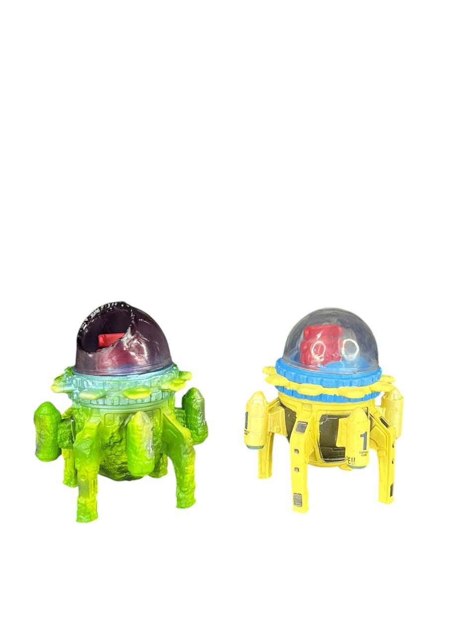 Figuras Nave X2 Maquina Del Tiempo Cell Dragon Ball 8cm - Imagen 3