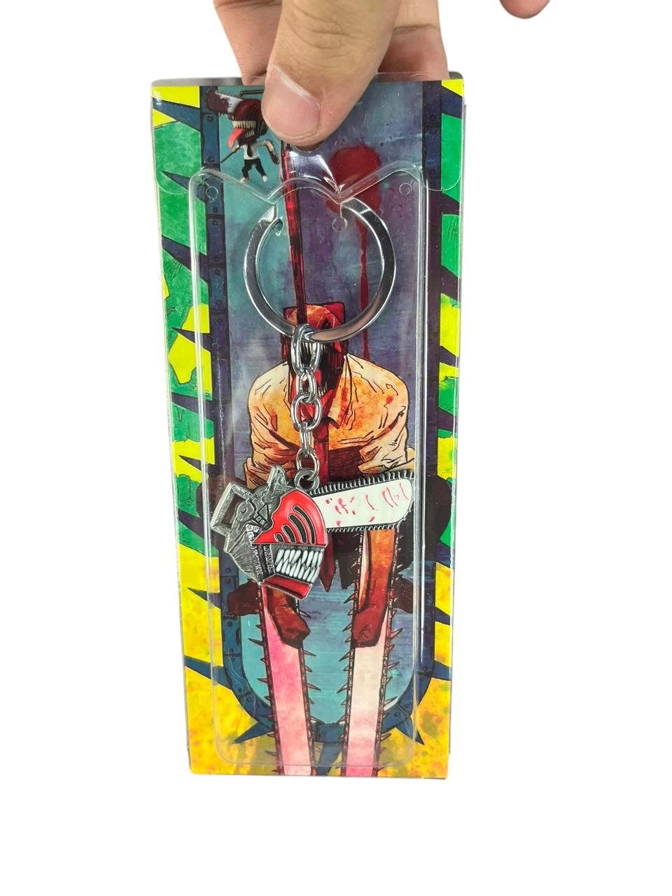 Llavero Acero Danji Motosierra Chainsaw Man 10cm - Imagen 4
