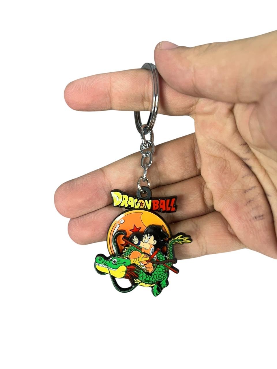 Llavero Acero Giratorito Goku - Shenlong Dragon Ball 10cm - Imagen 2