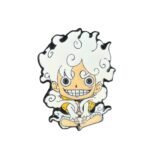 Pin Luffy Gear 5 Sentando One Piece 3,5cm