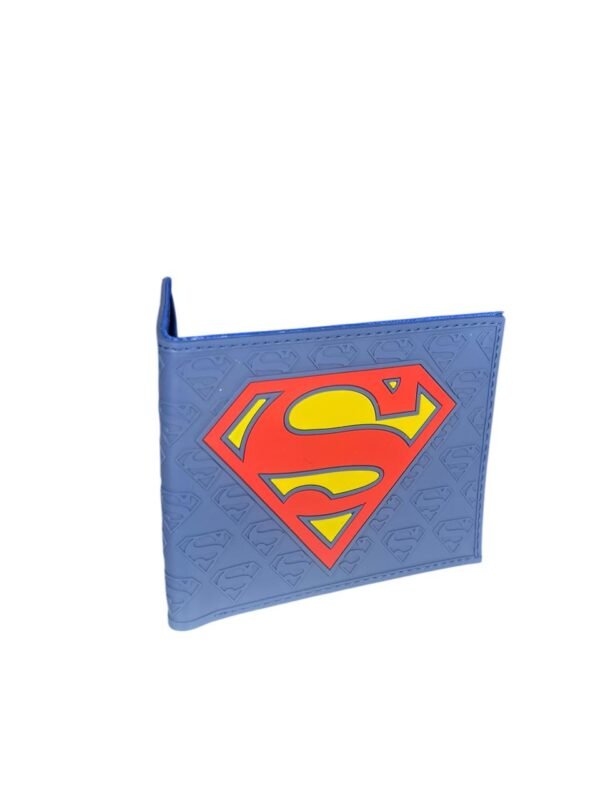 Billetera Caucho Logo Superman Marvel - Imagen 2