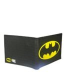 Billetera Caucho Batman Negra Dc Comics