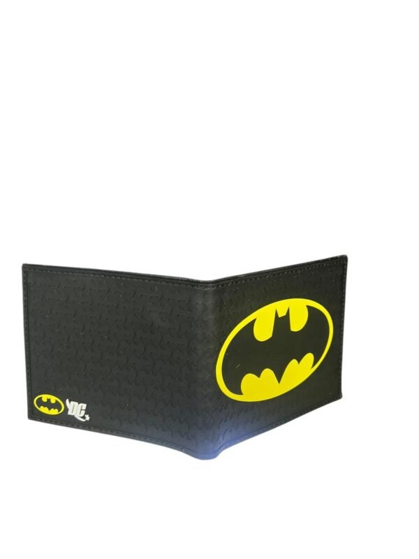 Billetera Caucho Batman Negra Dc Comics