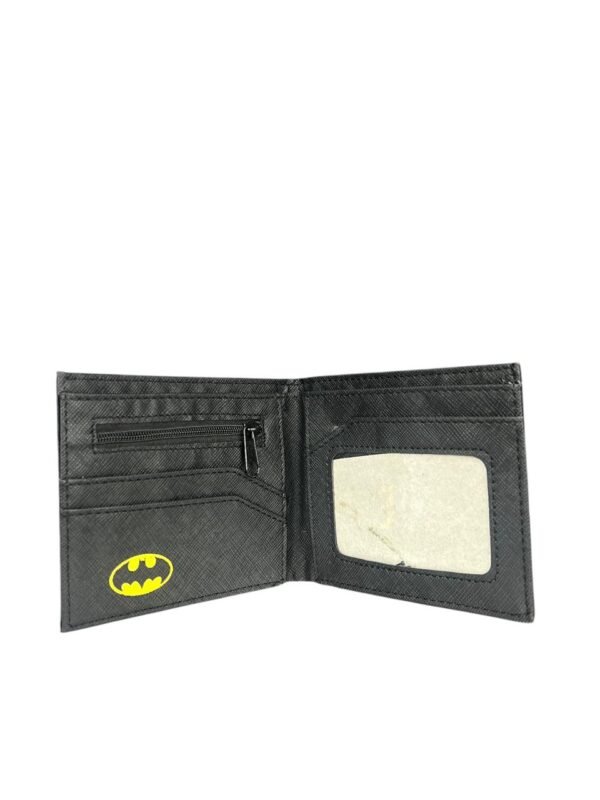 Billetera Caucho Batman Negra Dc Comics - Imagen 4