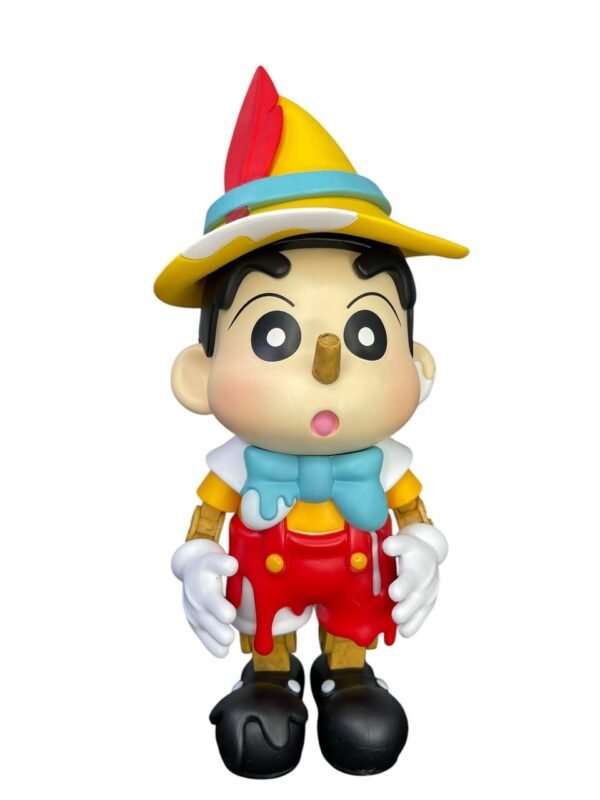 Figura Articulada Shin Chan Traje De Pinocho - Imagen 2