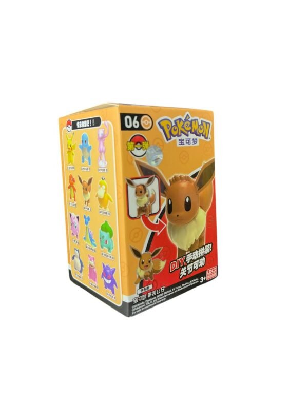 Figura Armable Eevee+ Pokebola Pokemon 6 Cm - Imagen 5