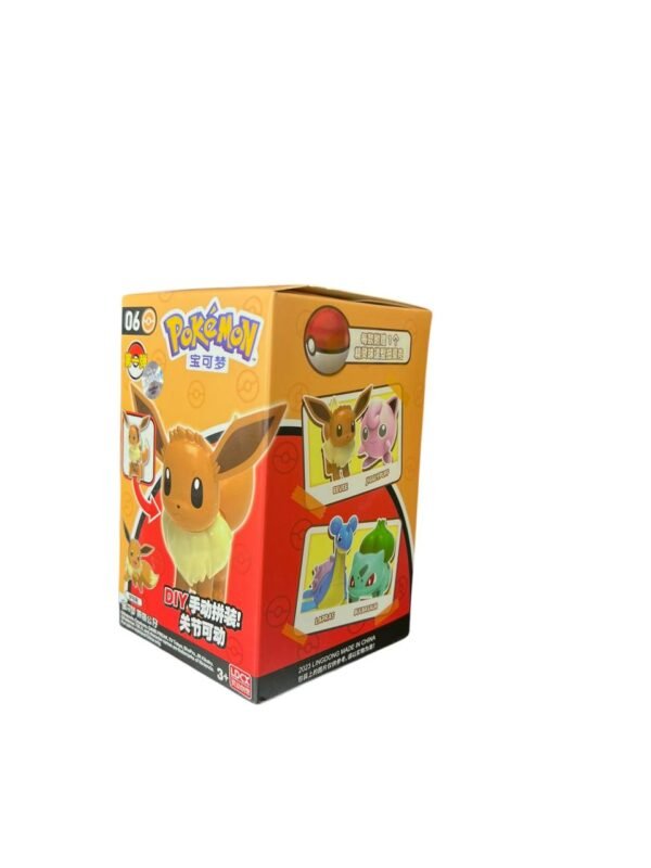 Figura Armable Eevee+ Pokebola Pokemon 6 Cm - Imagen 3