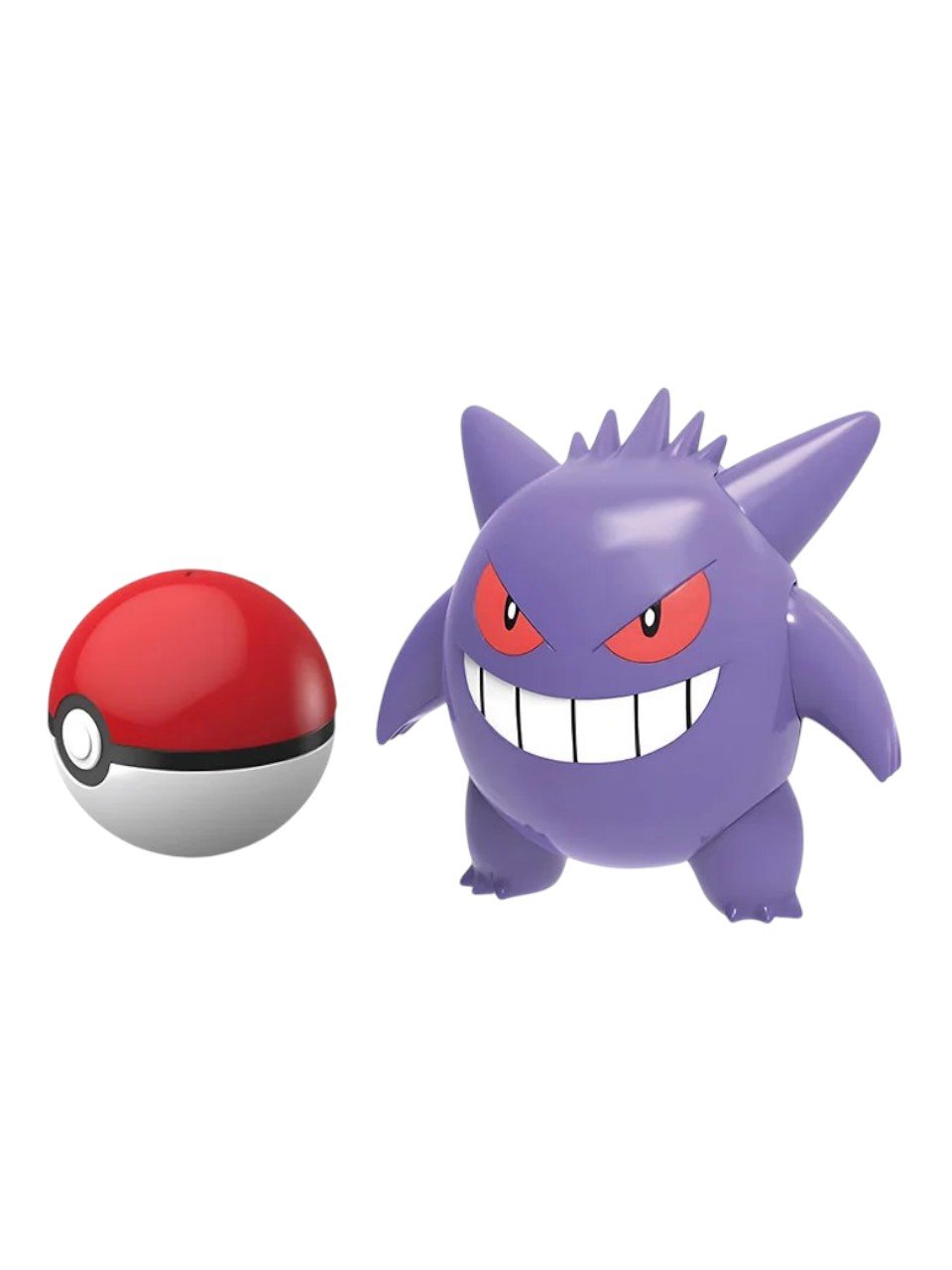 Figura Armable Gengar+ Pokebola Pokemon 6 Cm - Imagen 2