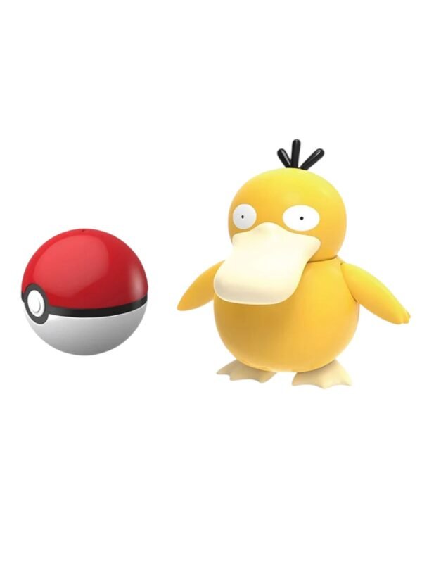 Figura Armable Psyduck + Pokebola Pokemon 7 Cm - Imagen 2