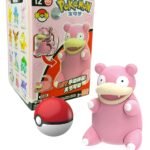 Figura Armable Slowpoke + Pokebola Pokemon 6 Cm