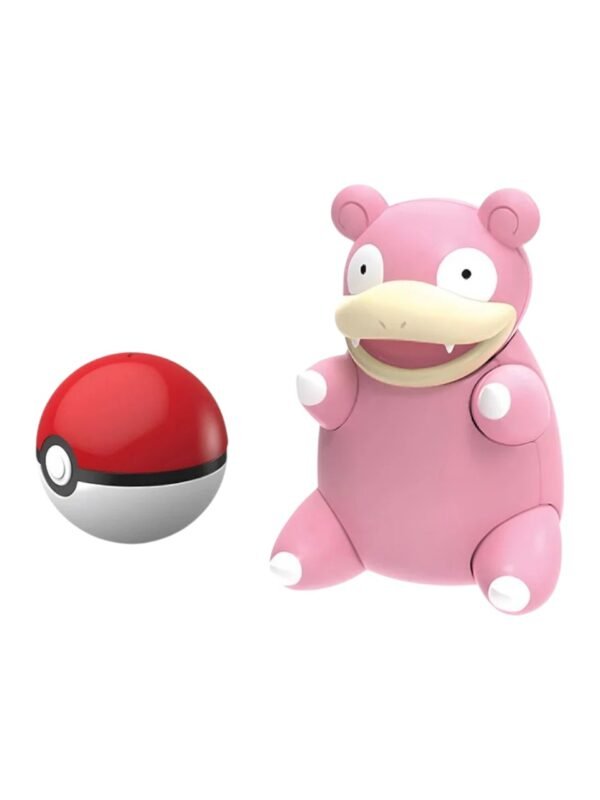 Figura Armable Slowpoke + Pokebola Pokemon 6 Cm - Imagen 2
