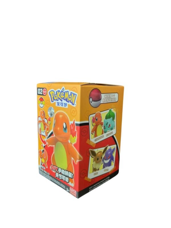 Figura Armable Charmander + Pokebola Pokemon 7 Cm - Imagen 4